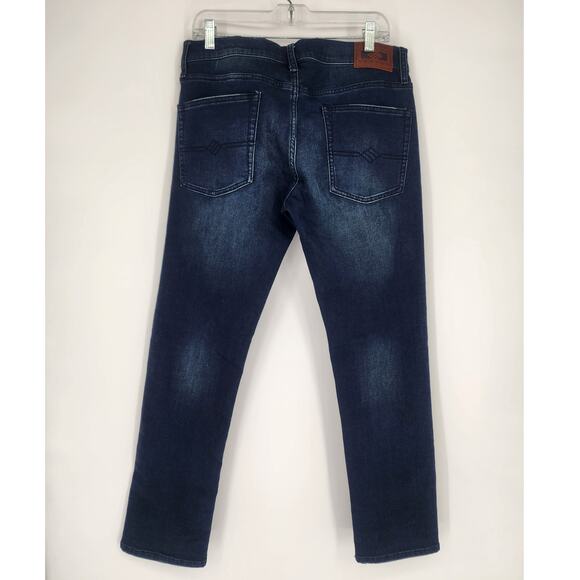 Joseph Abboud Extreme Slim Fit Jeans Dark Wash Blue 32x30 - Picture 2 of 9